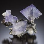 2014-10-0176八面体紫萤石 内蒙古